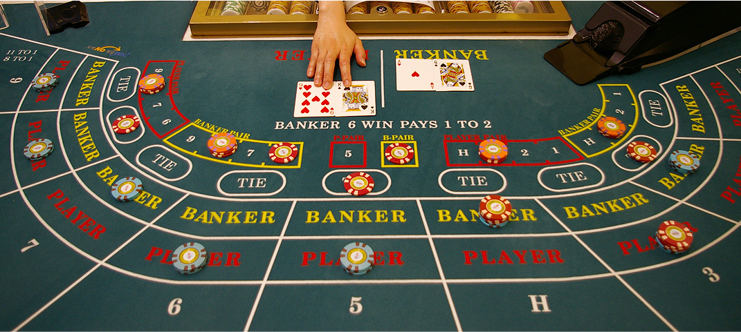 điểm 6 may mắn trong Baccarat 
